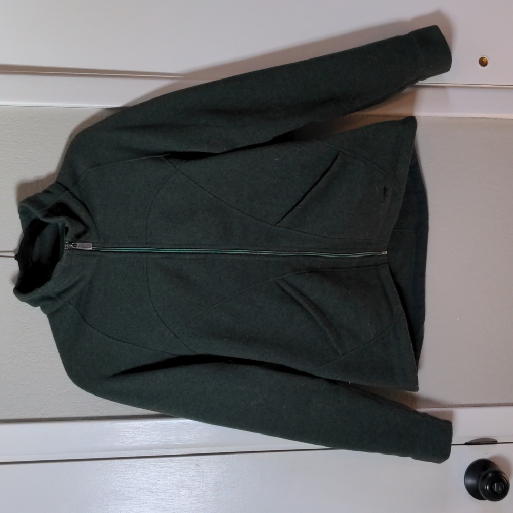 Horny Toad fleece zip up jacket, size small